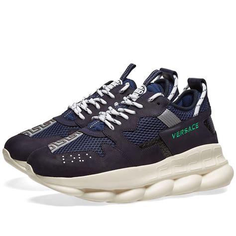 versace chain reaction navy|versace chain reaction sale.